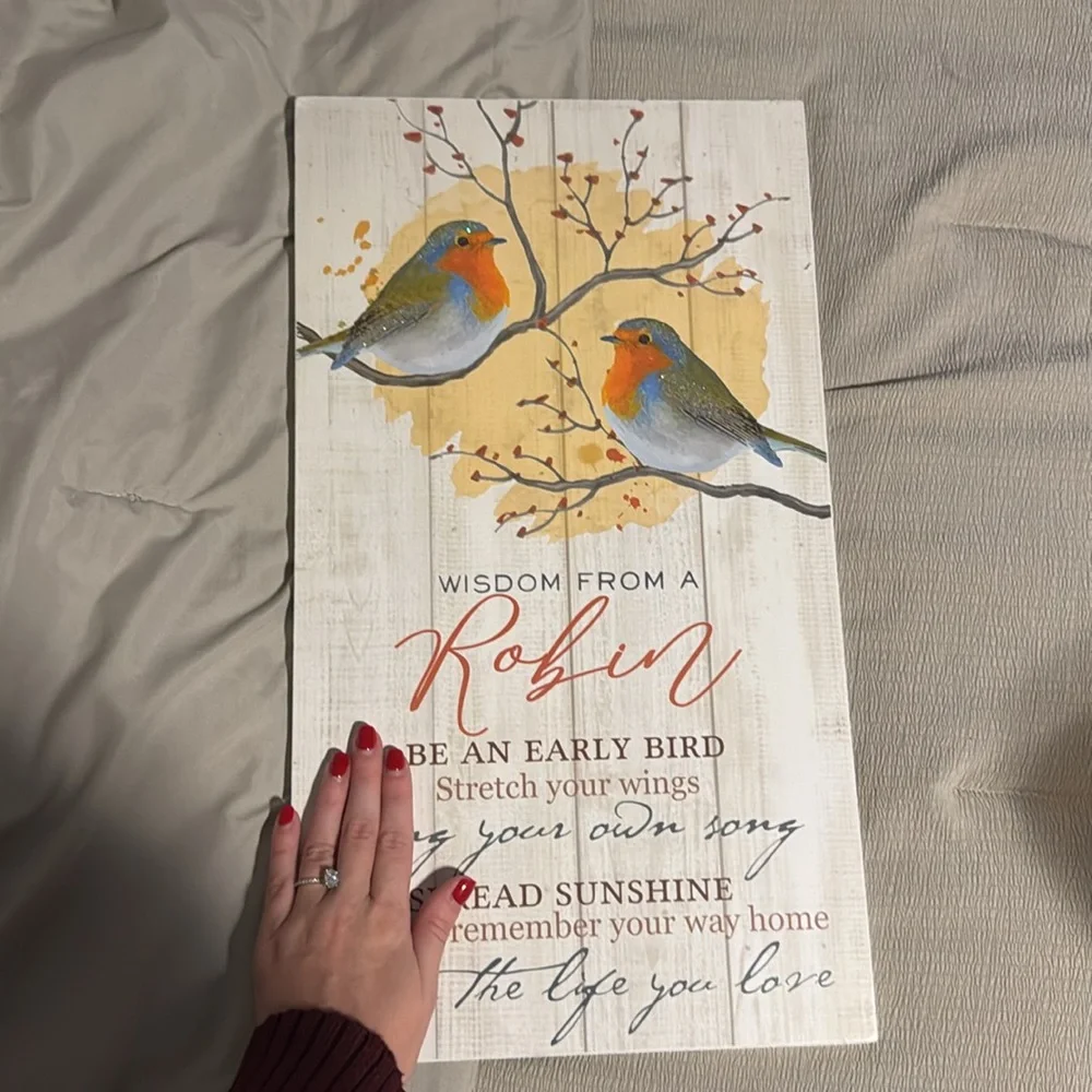 Robin Sign - Picture 2 of 6